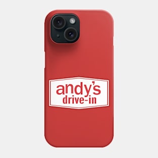 Retro Hawaii Andy's Drive In Kailua Town Oahu Phone Case