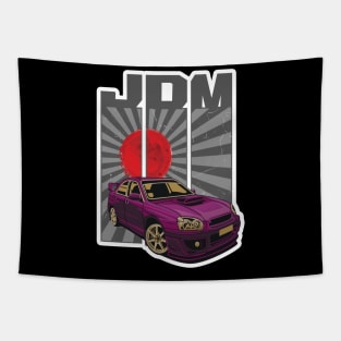 'JDM Drift Road' Cool Japanese Racing Tapestry