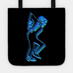 3D Neon Rudeboy Ska Man Design Tote