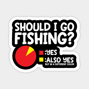 Should I Go Fishing? Magnet