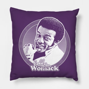 Bobby Womack /// Retro Style Fan Art Design Pillow