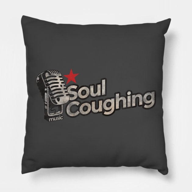 Soul Coughing Vintage Pillow by G-THE BOX