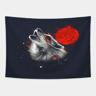 Wolf Spirit Tapestry