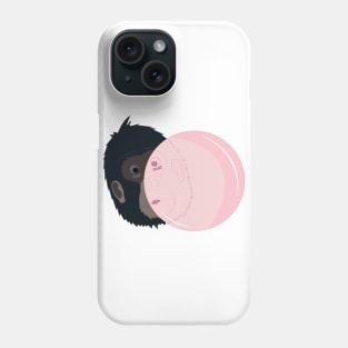 Gorillas like chewing gum too Phone Case