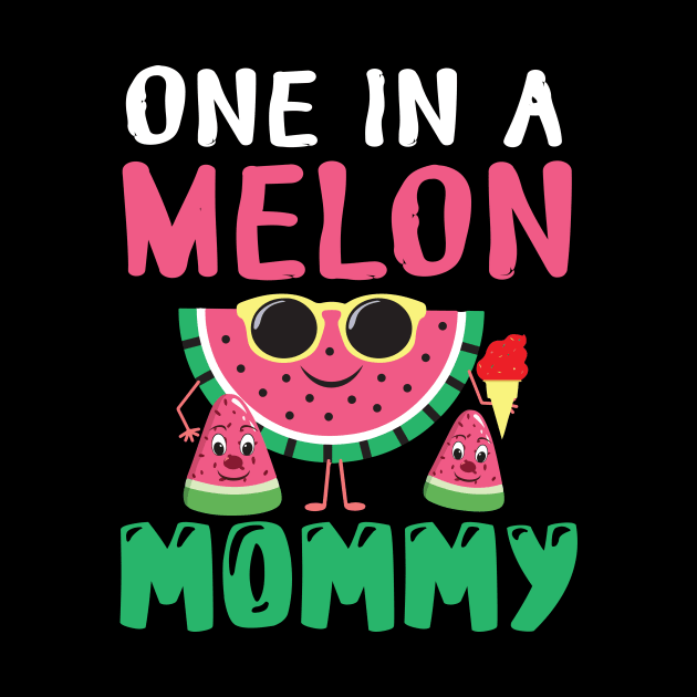 Glasses Watermelon One In A Melon Mommy Mother Son Daughter by joandraelliot