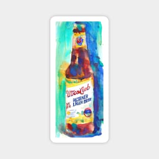 UTICA CLUB BEER Print from Original Watercolor Magnet