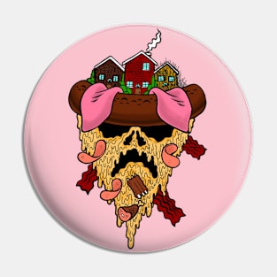 HAM Poison Pizza Pin