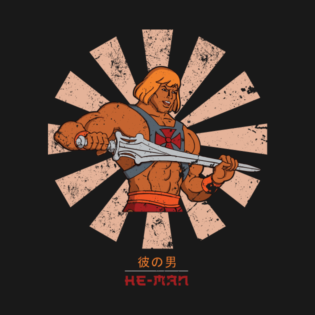 He Man Retro Japanese by Nova5