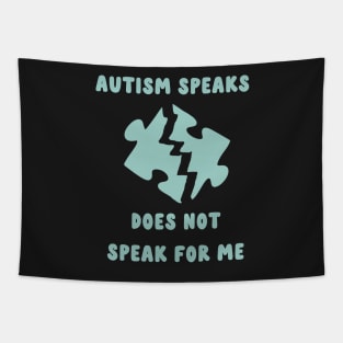 autism speaks does not speak for me Tapestry