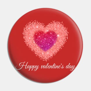 Happy valentines day Pin