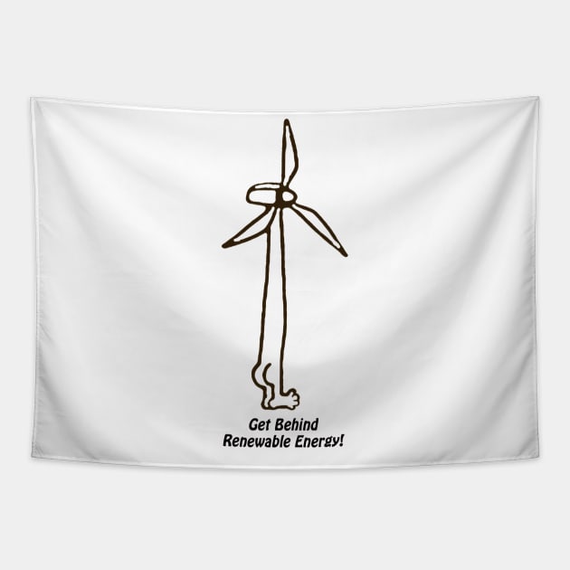 Get Behind Renewable Energy! Tapestry by Magic Acorn Records