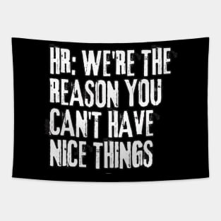 HR Memes | Funny T-shirt | Sticker Sticker Tapestry