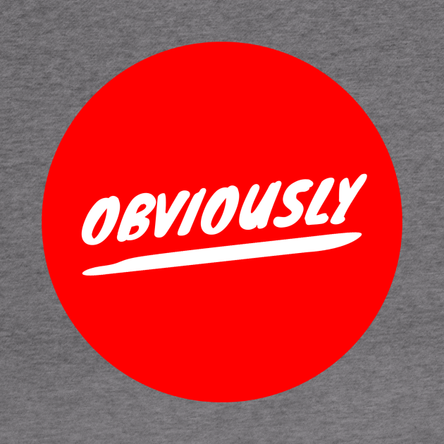 Obviously Obviously Hoodie TeePublic