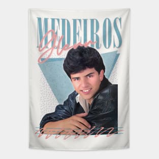 Glenn Medeiros / 80s Heartthrob Fan Art Tapestry