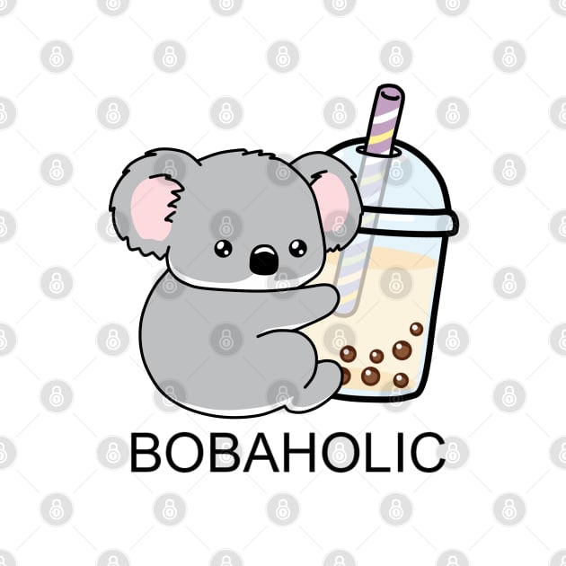 Little Bobaholic Koala Loves Boba! by SirBobalot