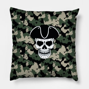 Camo skull Pillow