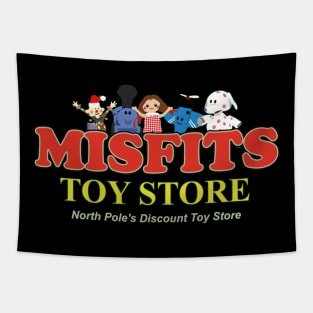 Misfits Toy Store - North Pole's Discount Toy Store Tapestry