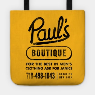 Beastie Paul's  BLACK Tote