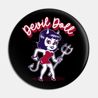 Devil Doll Pin