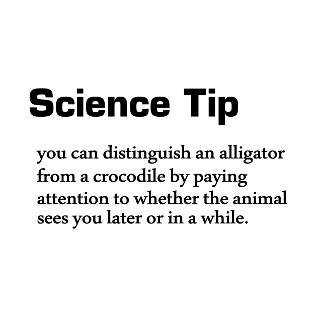 Science Tip - Crocodile by MOOLTEE