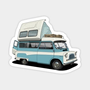 Bedford Camper Van in Blue Magnet