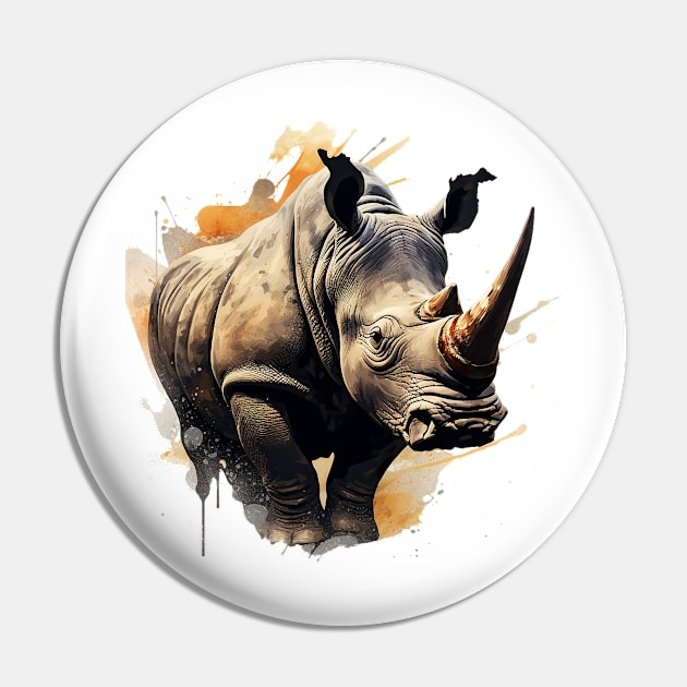 rhino Pin by piratesnow