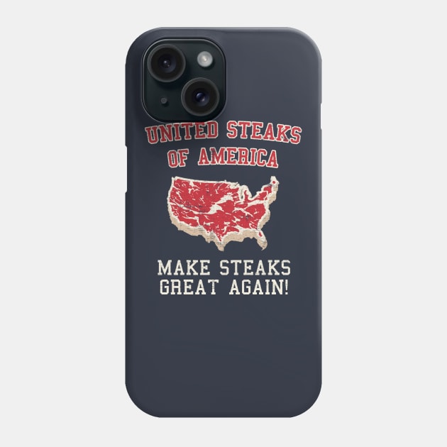 United Steaks Of America Phone Case by Designkix