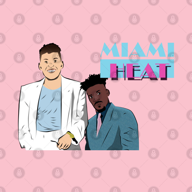 Miami Heat X Miami Vice - Miami Heat - T-Shirt | TeePublic