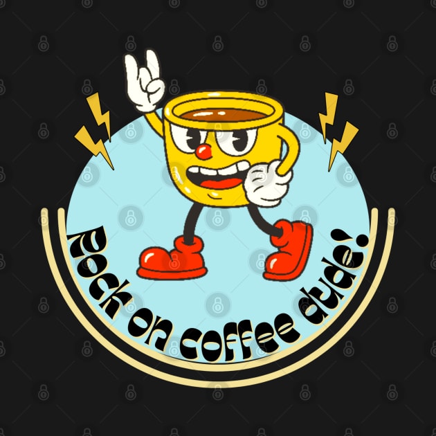 Coffee dude by VultureVomitInc