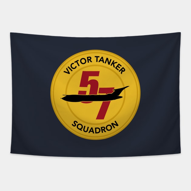 Victor Tanker 57 Squadron Patch Tapestry by Tailgunnerstudios