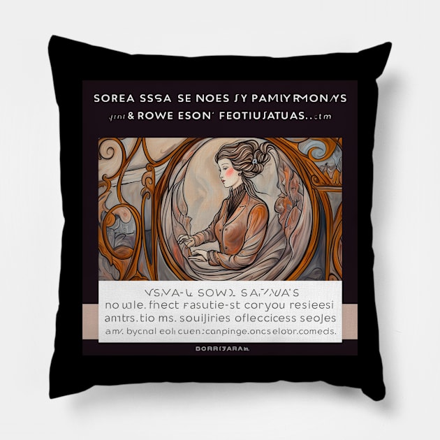 Sales representative Pillow by ComicsFactory