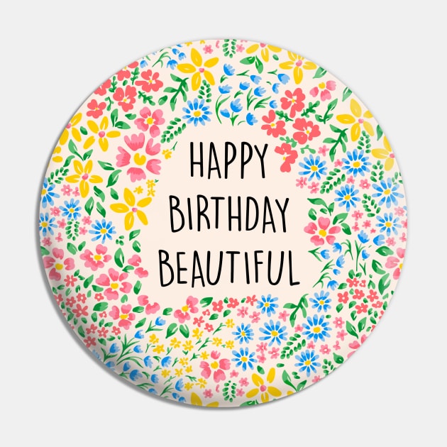 HAPPY BDAY BEAUTIFUL Pin by Poppy and Mabel