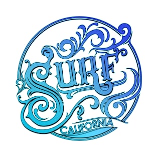 Surfing Surf Cali T-Shirt