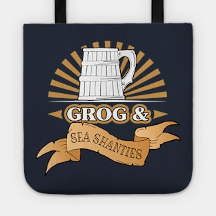 Sea Shanty Singer Rum Grog Tankard Tote