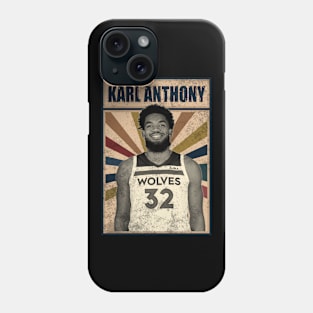 Minnesota Timberwolves Karl Anthony Phone Case