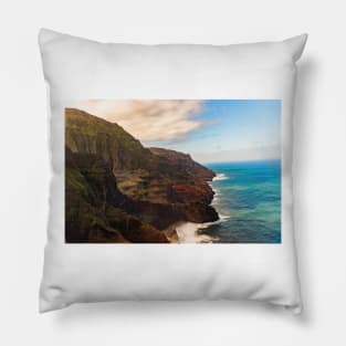 Napali Coastline 2 Pillow