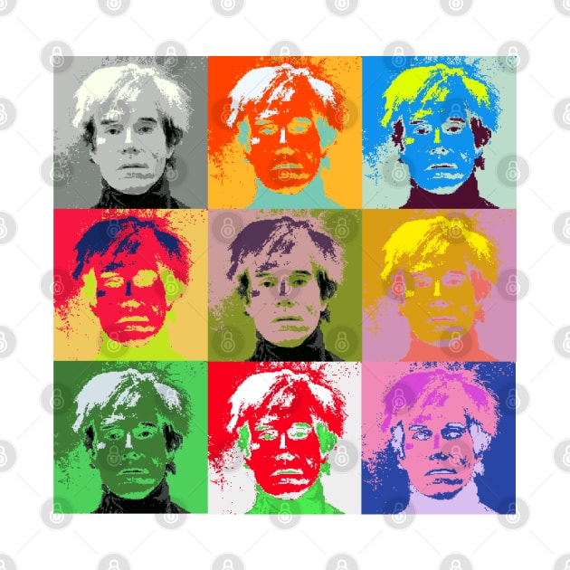 Andy Warhol Pop Art Style by Pop Cult Store