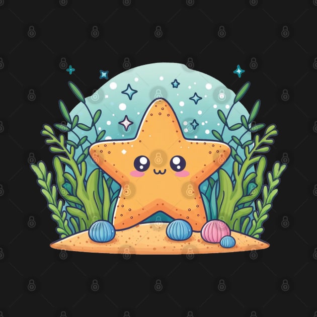 Cute Starfish by The Art-Mart