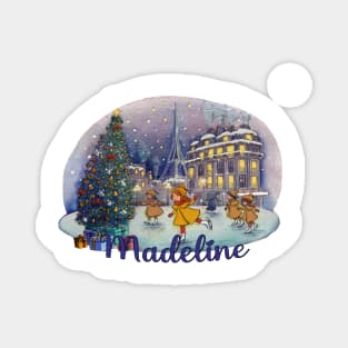 Madeline Christmas in Paris Magnet