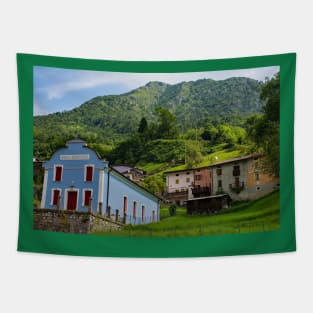 Dordolla Village in North East Italy Tapestry