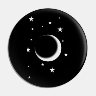 Logo Moon and star Pin