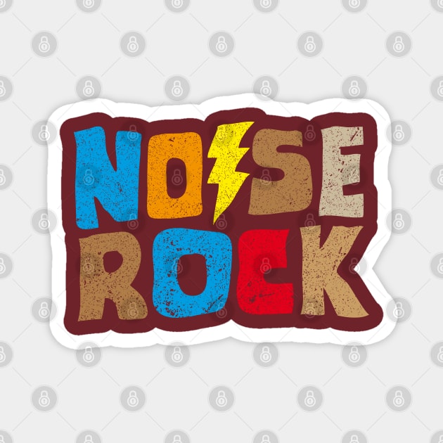 NOISE ROCK Magnet by WYB 