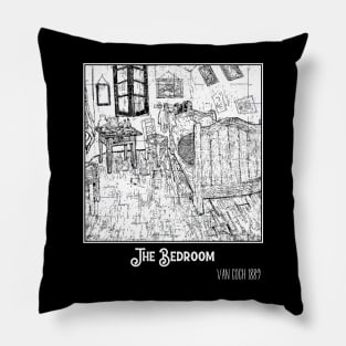 The Bedroom Van Gogh 1889 Pillow