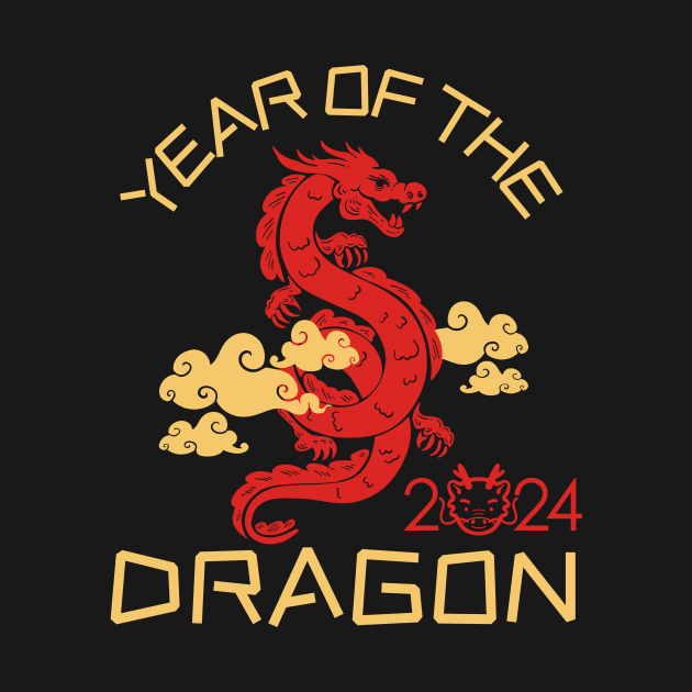 Year of the dragon 2024 by Teewyld