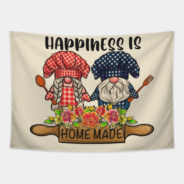 happiness is home-maid Tapestry by Ballari