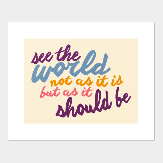 See The World Glee Cartel E Impresion Artistica Teepublic Mx