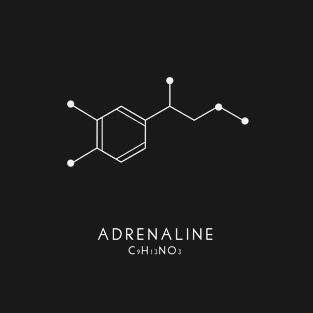 Adrenaline Molecular Structure T-Shirt