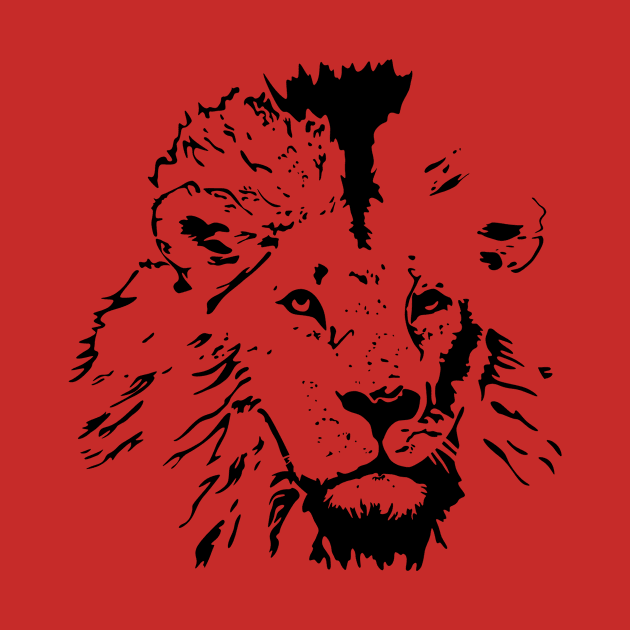 Ink Lion by benk