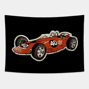 1967 STP Paxton Turbine Indianapolis racer - vintage aged Tapestry