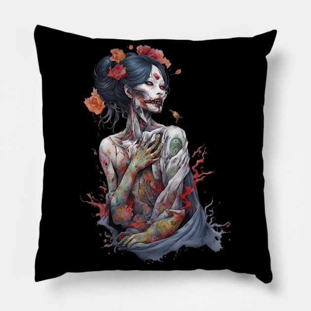 Evil Spirit Pillow by animegirlnft